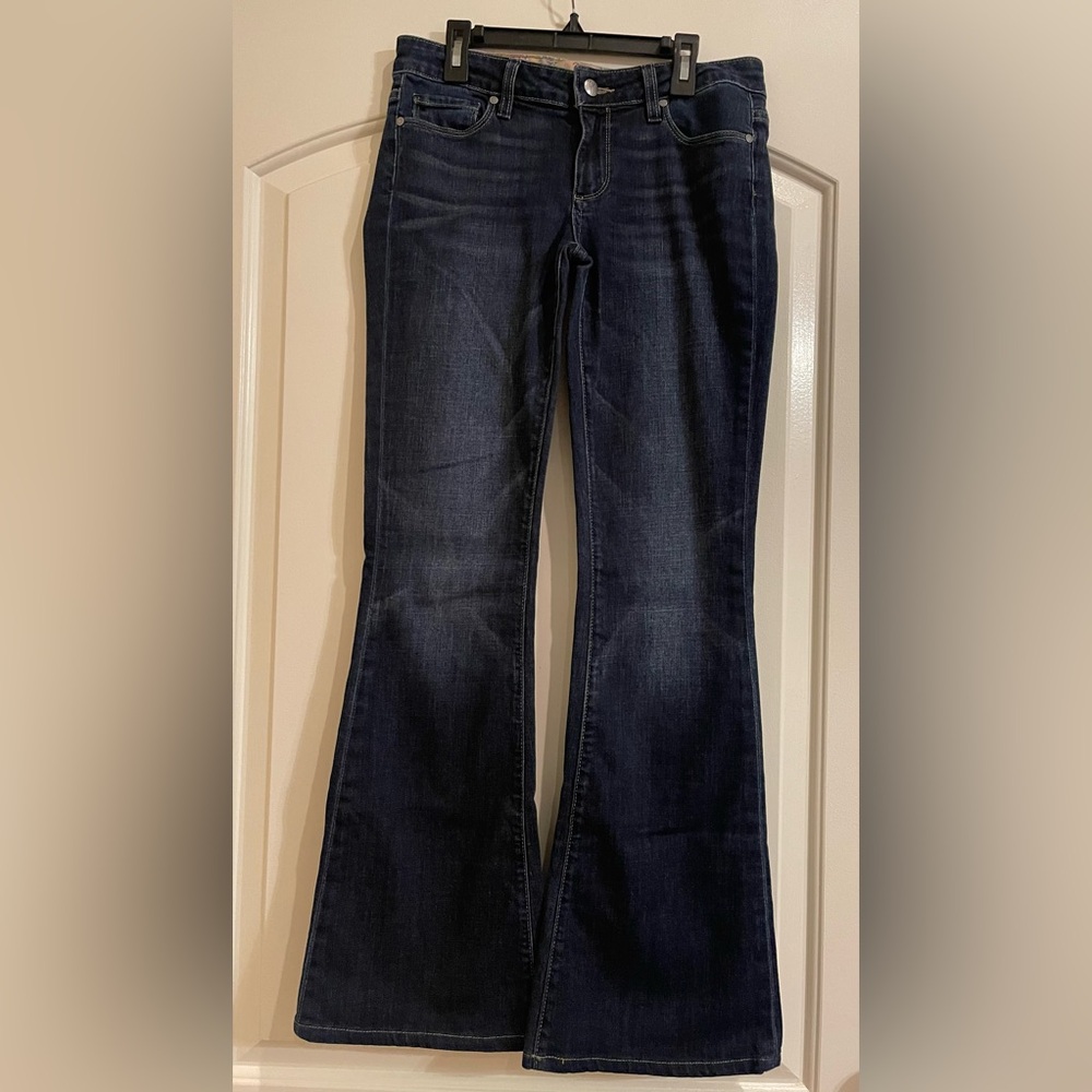 Paige by bill Canyon flare jeans. Size 28.